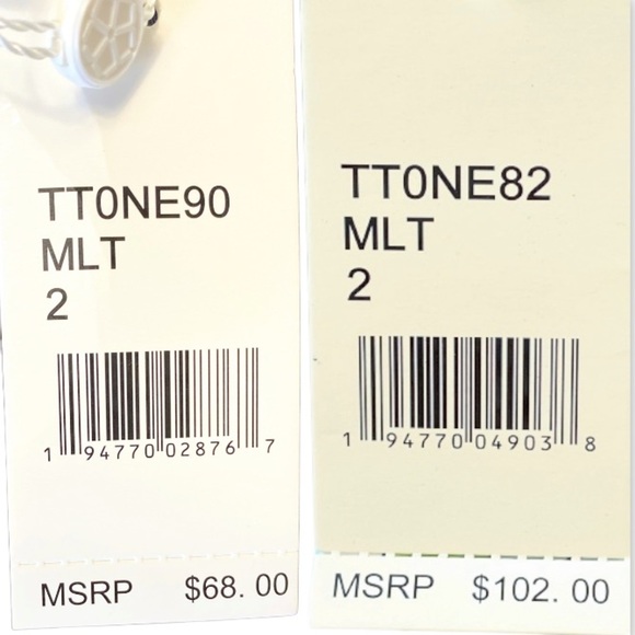 NWT Trina Turk Sintra Black Tropical Flora Halter Tankini Swimsuit Set Size 2 - Picture 6 of 16